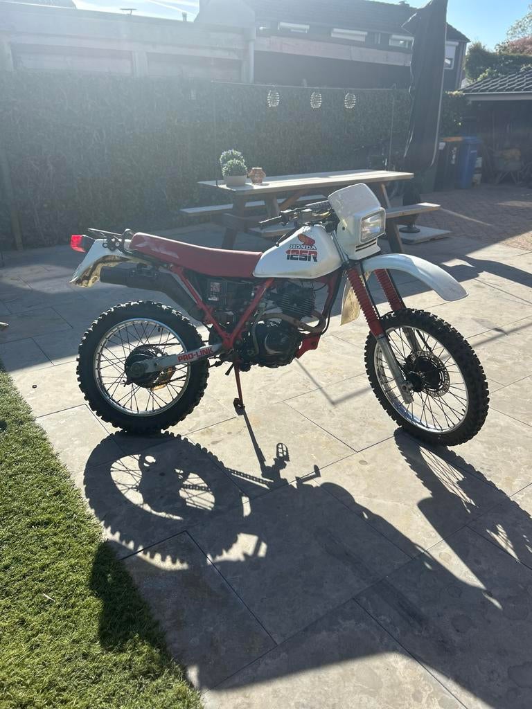 Honda XL125R Enduro 1982 - Zonder Kenteken, Ophalen