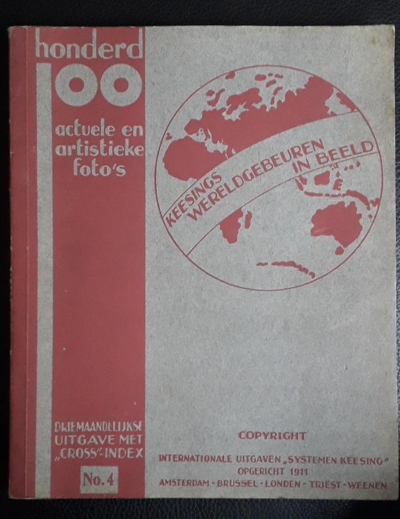Keesings Wereldgebeuren in beeld No. 4, juli 1935, Ophalen of Verzenden, Overige onderwerpen