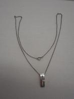 Zilveren ketting met  hanger nr.1229, Sieraden, Tassen en Uiterlijk, Kettingen, Met hanger, Verzenden, Zo goed als nieuw, Zilver