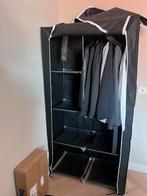 Stoffen kledingkast met hang- en legmogelijkheden, Huis en Inrichting, Kasten | Kledingkasten, Ophalen, Minder dan 50 cm, Gebruikt