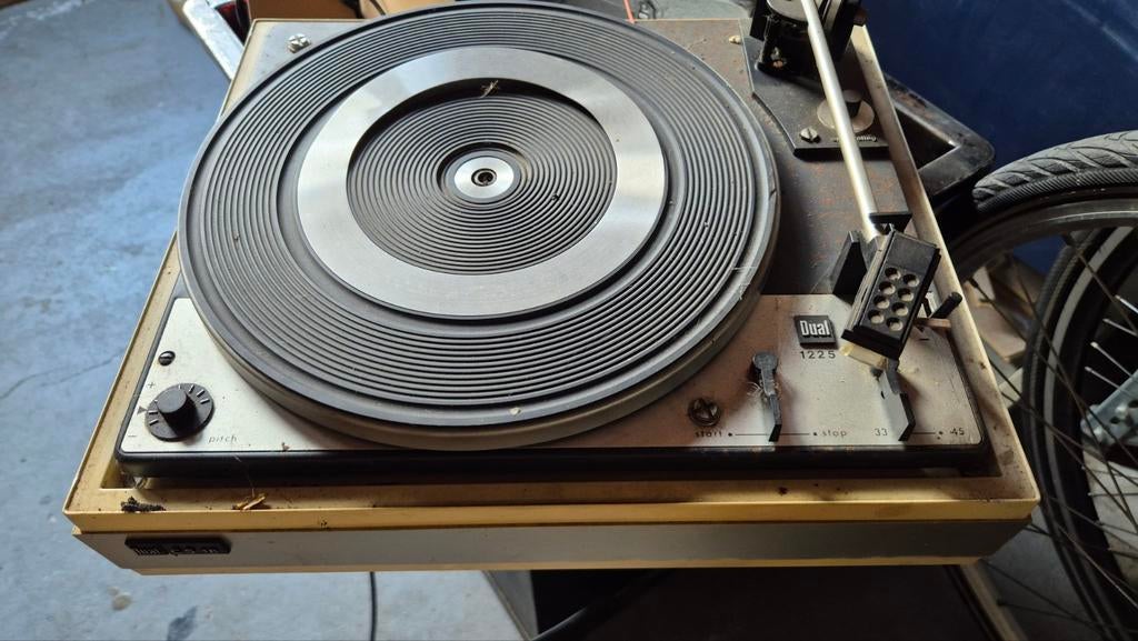 Dual CS18 (1225) pick up platenspeler, Ophalen, Niet werkend, Platenspeler, Dual