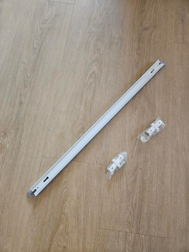 Qazqa Iconic Railverlichting Rail + 2 Koppelstukken, Ophalen, Nieuw, Modern