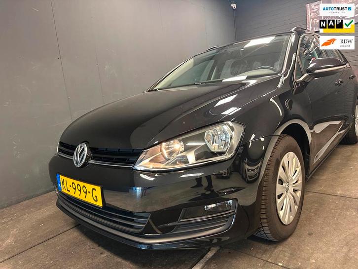 Volkswagen Golf Variant 1.6 TDI 2016 DSG CARPLAY NL Navi 1ei, Auto's, Volkswagen, Bedrijf, Te koop, Golf Variant, ABS, Airbags