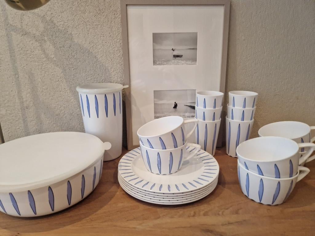 Mepal servies lavendel 6pers, Ophalen of Verzenden