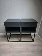 Vikhammer ikea nachtkasjes 2x, Ophalen of Verzenden, 25 tot 50 cm, Rechthoekig, 50 tot 100 cm