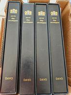 5 Davo Luxe albums voor FDC + extra's bladen + cassettes, Ophalen of Verzenden, Verzamelalbum