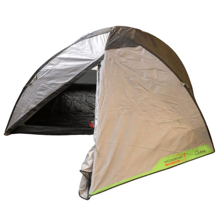 Wildebeast Tech Trek Chera - Tent - 2 persoons, Caravans en Kamperen, Tenten, tot en met 2, Gebruikt, Ophalen of Verzenden