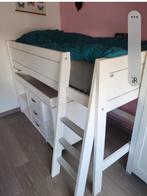 Lifetime hoogslaper met bureau en onderkast, Kinderen en Baby's, Ophalen, Gebruikt, Hoogslaper