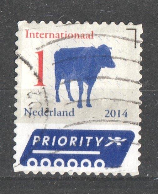 213 R --Nederlandse Iconen 2014 Rundvee, Postzegels en Munten, Postzegels | Nederland, Verzenden, Na 1940, Gestempeld