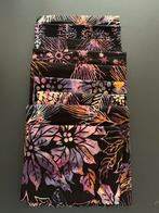Zwarte Batik Quiltstofjes - Ruim 1/2 Meter, Hobby en Vrije tijd, Stoffen en Lappen, Zwart, Nieuw, Ophalen of Verzenden, 30 tot 120 cm
