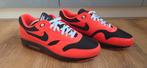 Nike Air Max 1 - koraal/Zwart - Maat 47.5, Overige kleuren, Nike, Ophalen of Verzenden, Sneakers of Gympen