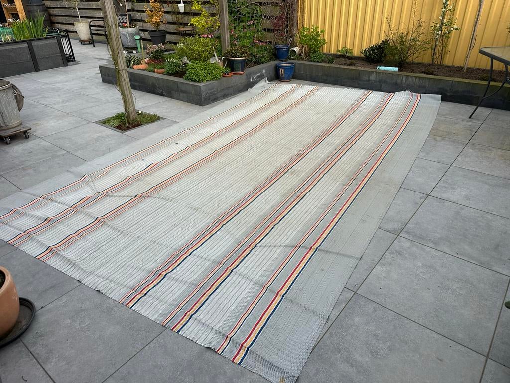 Grondzeil voortent 2.50x4.50, Ophalen of Verzenden, Gebruikt, Polyester, Overige merken