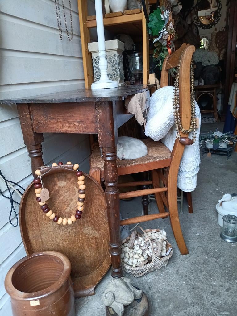 Brocante tafeltje, Antiek en Kunst, Curiosa en Brocante, Ophalen of Verzenden