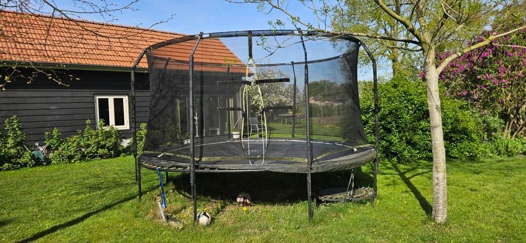 Salta trampoline met net 427 cm Premium Black Edition, Kinderen en Baby's, Speelgoed | Buiten | Trampolines, Ophalen of Verzenden