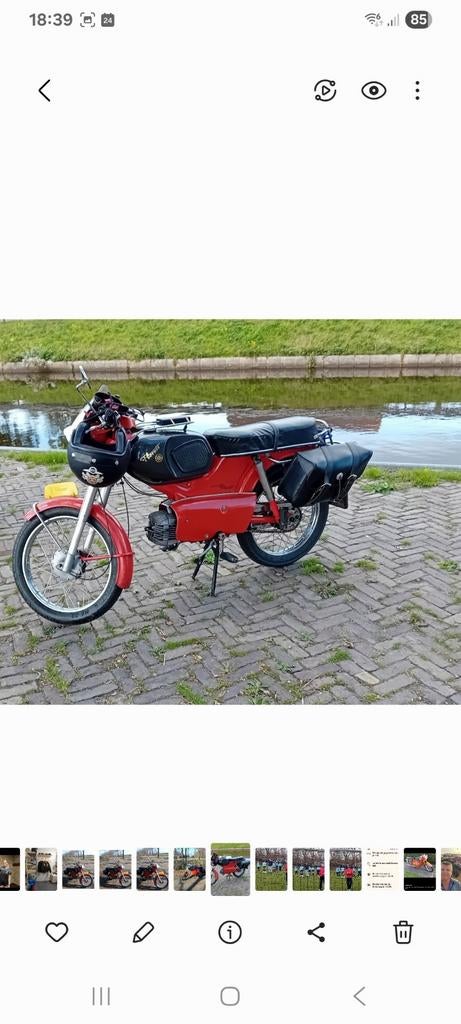 Kreidler Florett (Buffeltank), Gebruikt, Ophalen of Verzenden, Florett RM, 4 versnellingen