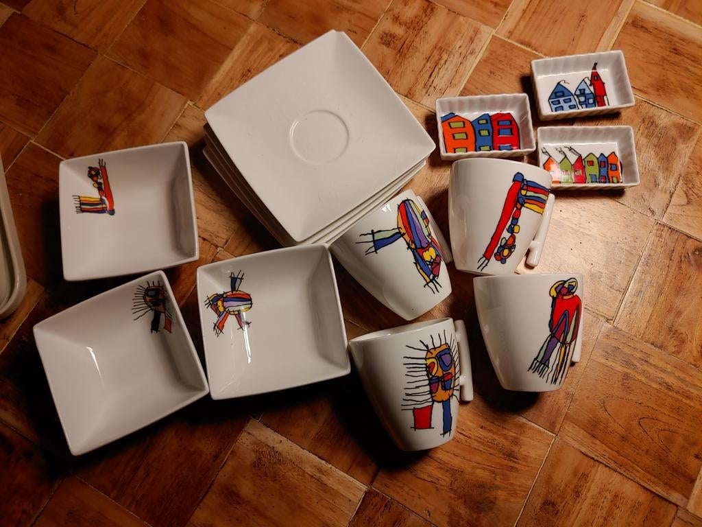 Gratis - Uniek handgemaakt serviesgoed, Ophalen