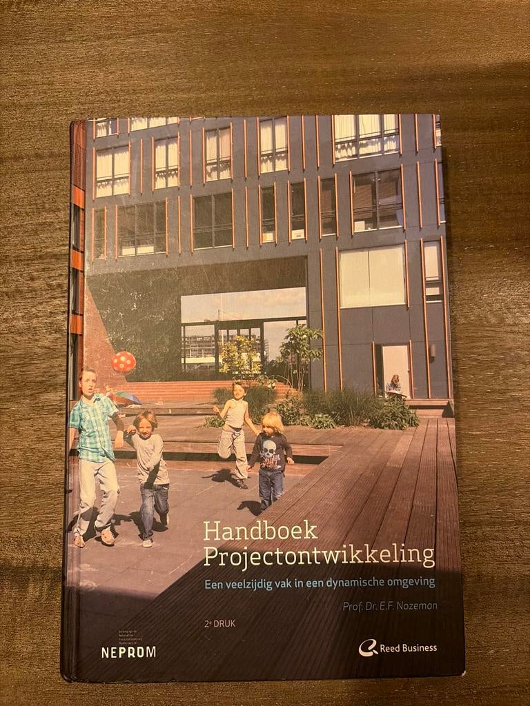 Handboek Projectontwikkeling - Prof. Dr. E.F. Nozeman, Boeken, Ophalen of Verzenden, Gamma, Zo goed als nieuw, HBO