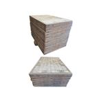 Steenschotten - Massief kunststof - AANBIEDING, Ophalen, Zo goed als nieuw, Minder dan 180 cm, Palen