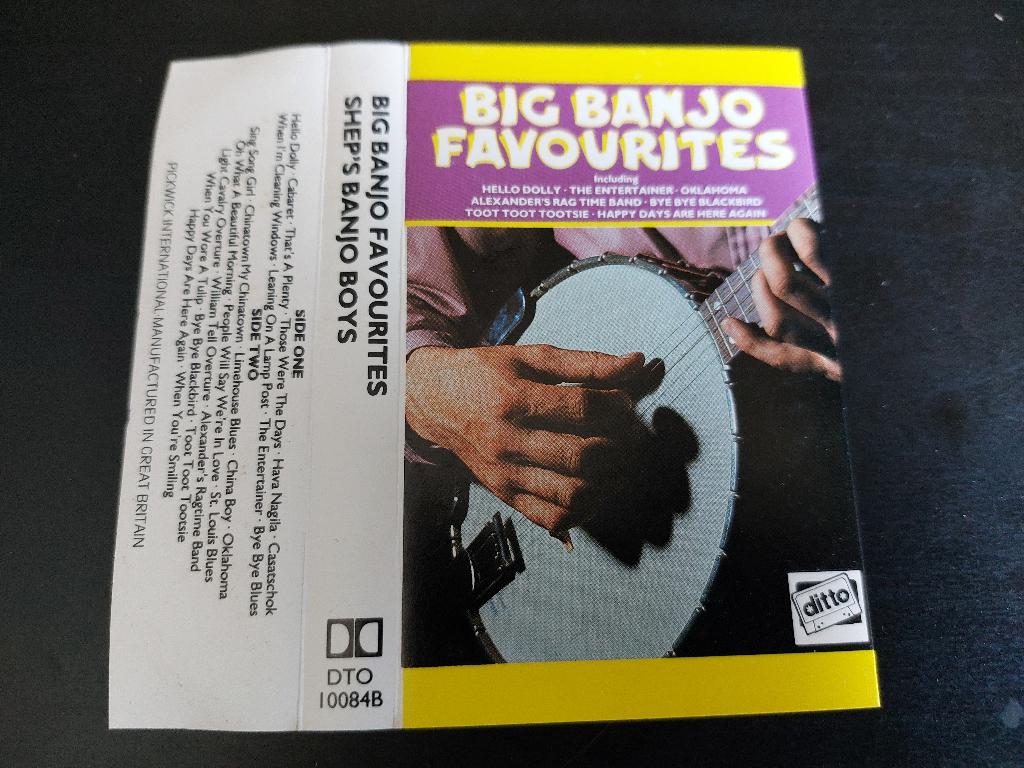 SHEP'S BANJO BOYS - BIG BANJO FAVOURITES (MC), Cd's en Dvd's, Cassettebandjes, Overige genres, 1 bandje, Ophalen of Verzenden
