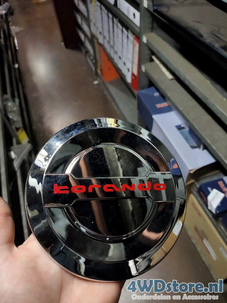 Ssangyong Korando Logo Achterklep Chrome, Auto-onderdelen, Carrosserie en Plaatwerk, -, -, Nieuw, Ophalen of Verzenden