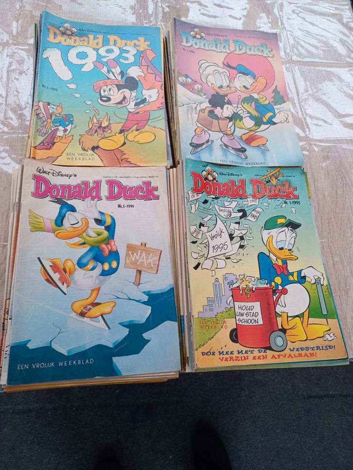 Donald duck jaargangen, Boeken, Stripboeken, Gelezen, Ophalen of Verzenden