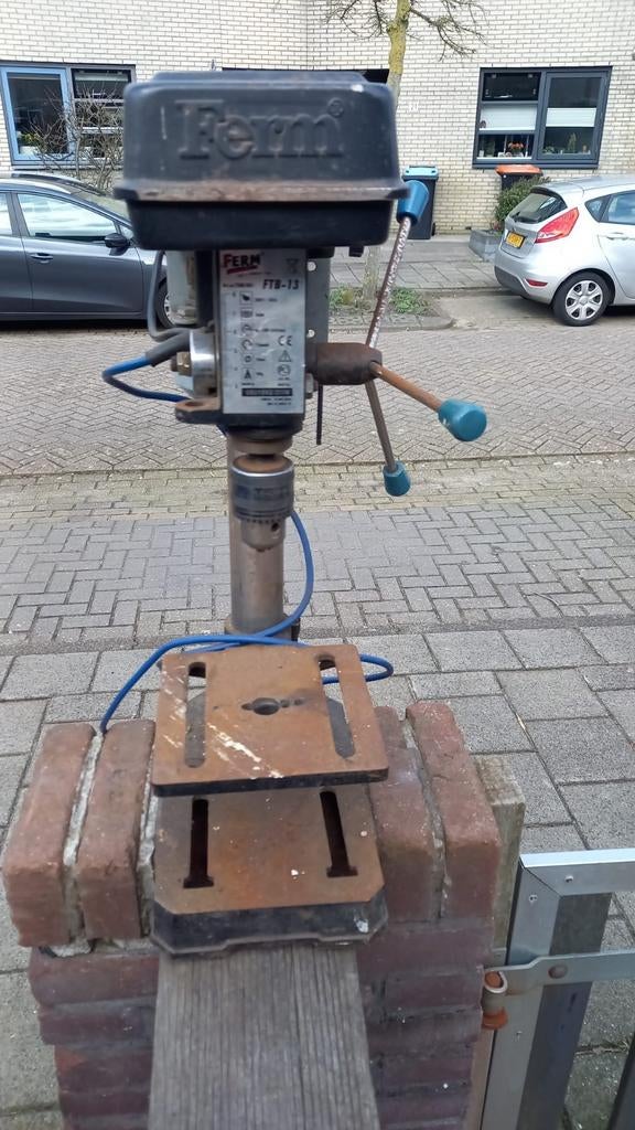 Kolomboor, Ophalen, Gebruikt, Kolomboormachine