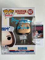 Funko Pop! Stranger Things Robin gesigneerd, Ophalen of Verzenden, Zo goed als nieuw