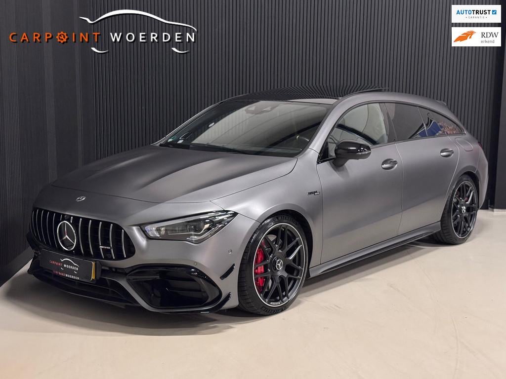 Mercedes-Benz CLA-klasse Shooting Brake AMG 45 S 4MATIC+ PAN, Auto's, Automaat, CLA, Gebruikt, 4 cilinders