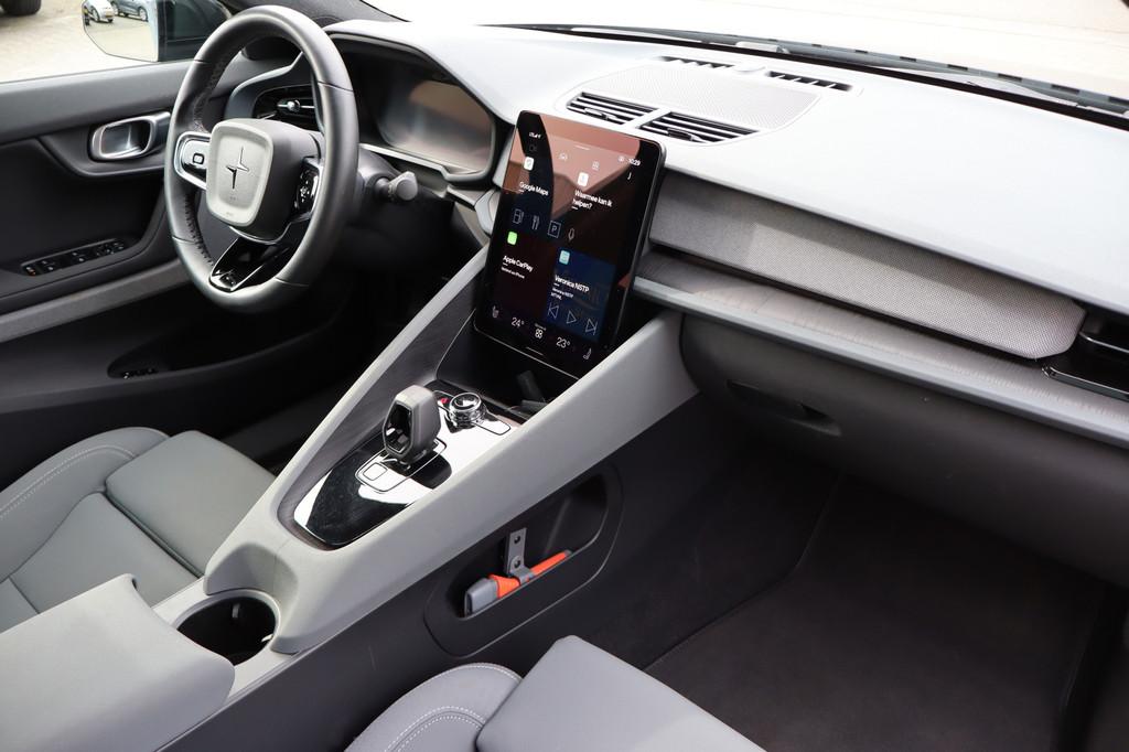 Polestar 2 Standard Range Single Motor 63kWh 100%SOH! Pilot, Auto's, Polestar, Stof, Gebruikt, Zwart, Origineel Nederlands