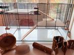 Ruime Hamsterkooi 98.5x50.5x61.5 cm, Ophalen, Kooi, 60 tot 90 cm, Zo goed als nieuw