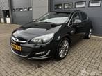 Opel Astra 1.4 TURBO / LEER / NAVI / CRUISE (bj 2014), Zwart, 1364 cc, Benzine, Hatchback
