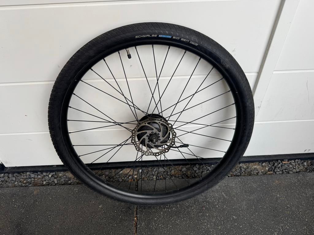 VanMoof S3 voorwiel met kapotte tandwielen, Ophalen, Gebruikt, Elektrische fiets, Wiel