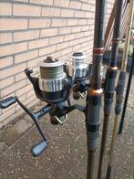 Vis spullen rodpod karper hengels partij, Ophalen, Gebruikt, Complete hengel