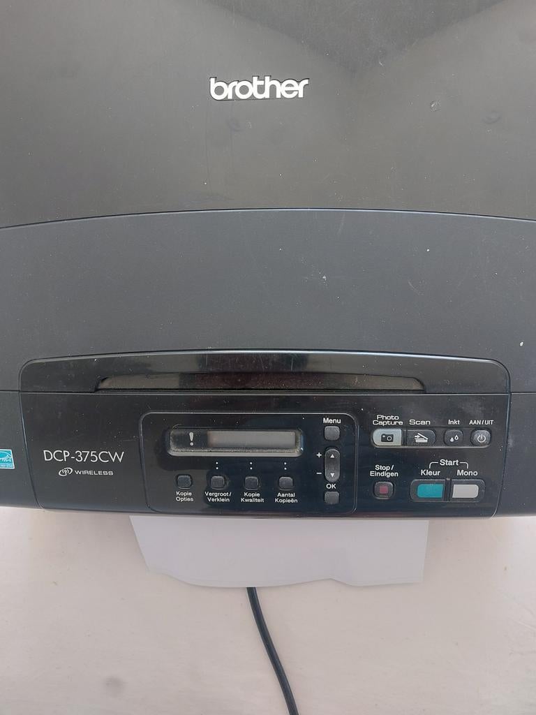 Brother DCP-375CW All-in-one Inkjetprinter met Wi-Fi, Kleur printen, Gebruikt, Inkjetprinter, All-in-one