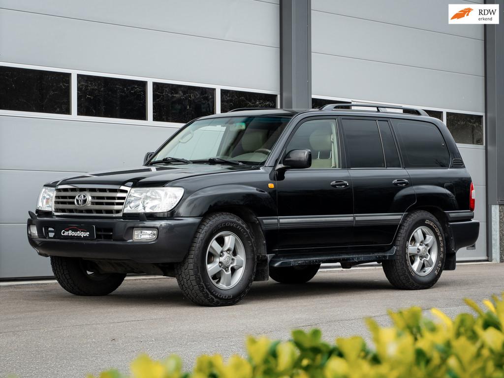 Toyota Land Cruiser100 4.7i V8 Executive I Schuifdak I 7zits, Auto's, Automaat, 238 pk, Gebruikt, 2245 kg