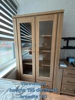 4-delige woonkamerset van stevig hout, Huis en Inrichting, Ophalen of Verzenden, 25 tot 50 cm