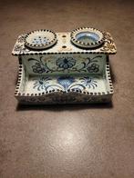 Antieke Inktpot met Restauratie, Ophalen of Verzenden