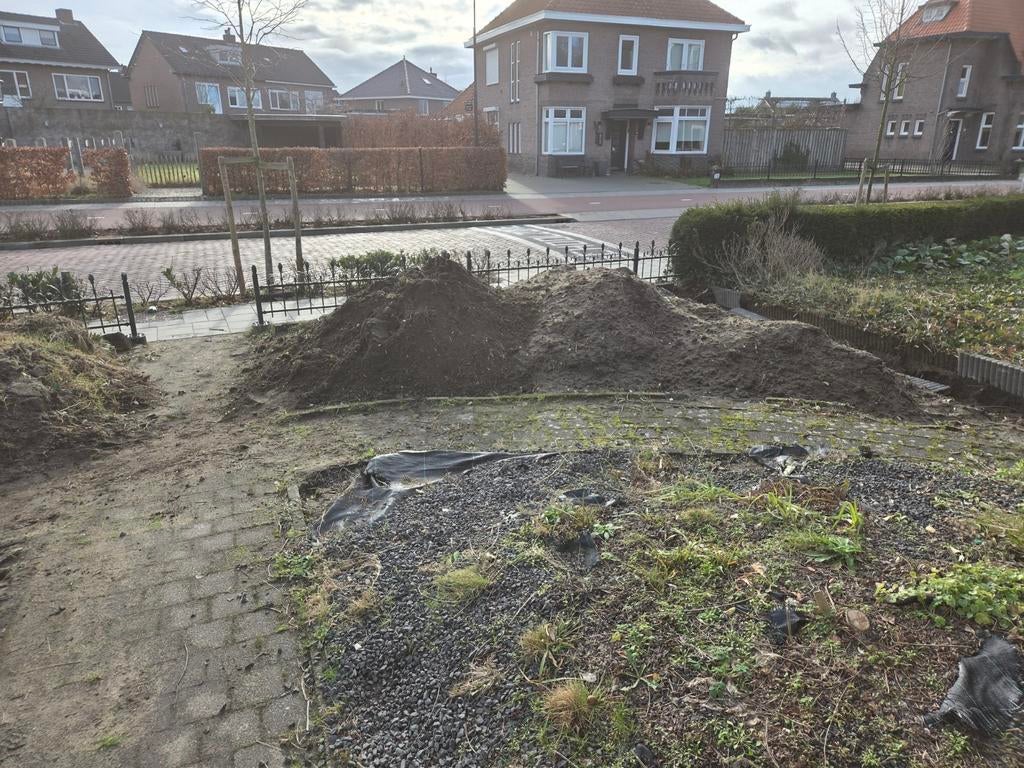 Gratis zand zwarte grond, Tuin en Terras, Zand, Ophalen of Verzenden, Overige typen