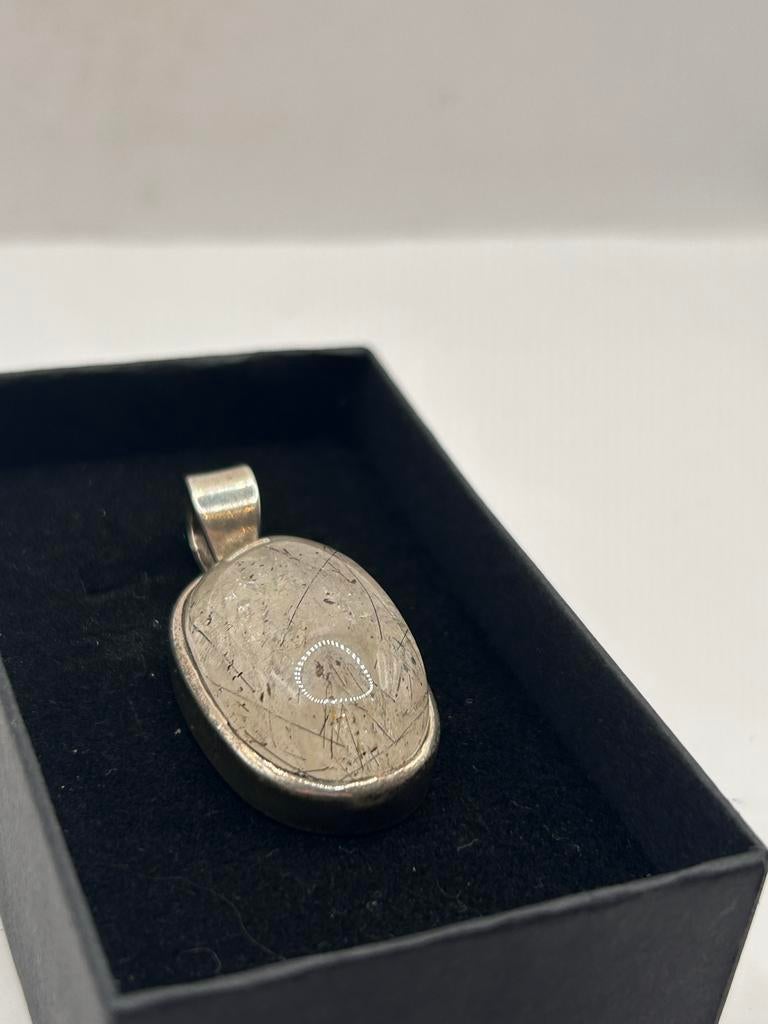 Tourmarijn kwarts hanger, Overige voorstellingen, Wit, Ophalen of Verzenden, Zo goed als nieuw