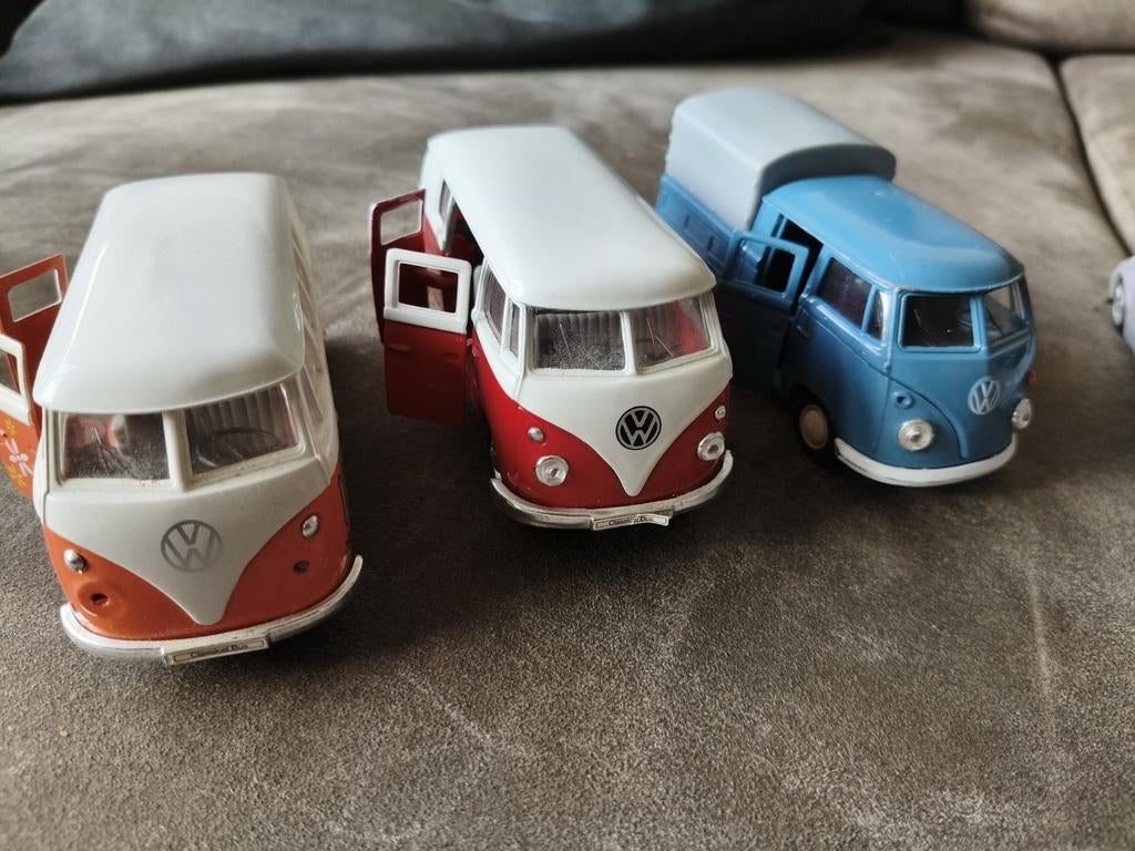 Volkswagen T1 Busjes - Welly Collectie, Ophalen of Verzenden