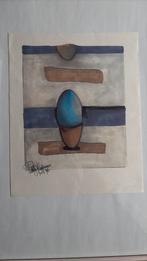 Gesigneerde zeefdruk Patty Harpenau (1996) – ingelijst, Ophalen of Verzenden