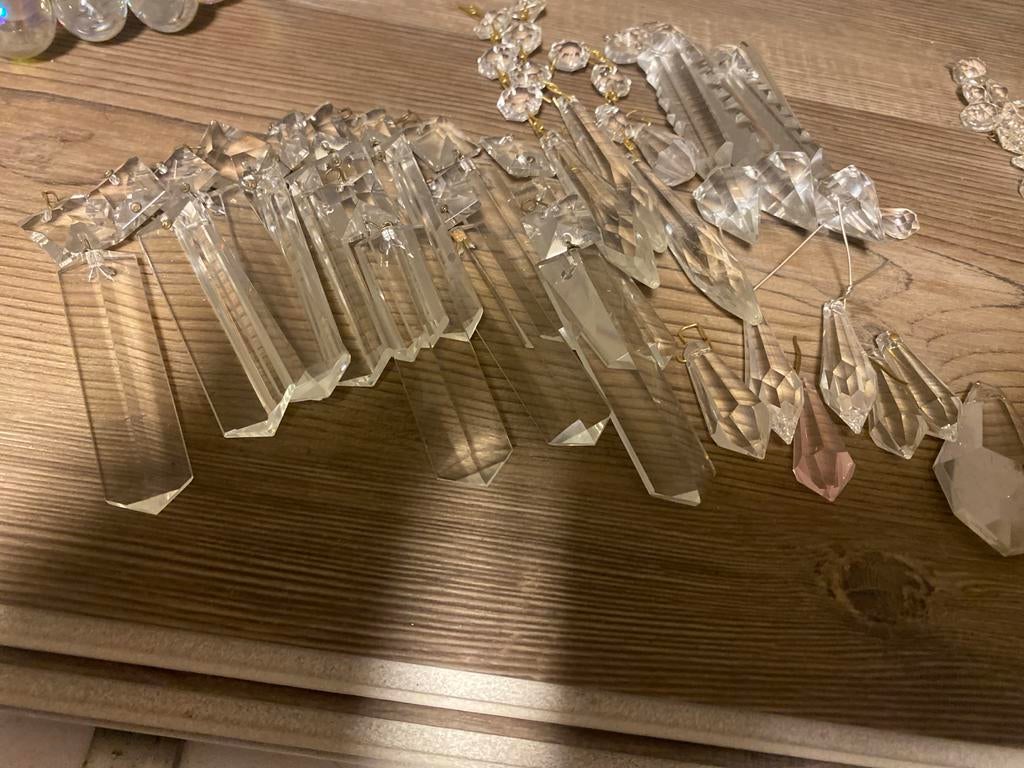 Exclusieve kristallen pegels voor kroonluchter, Ophalen of Verzenden