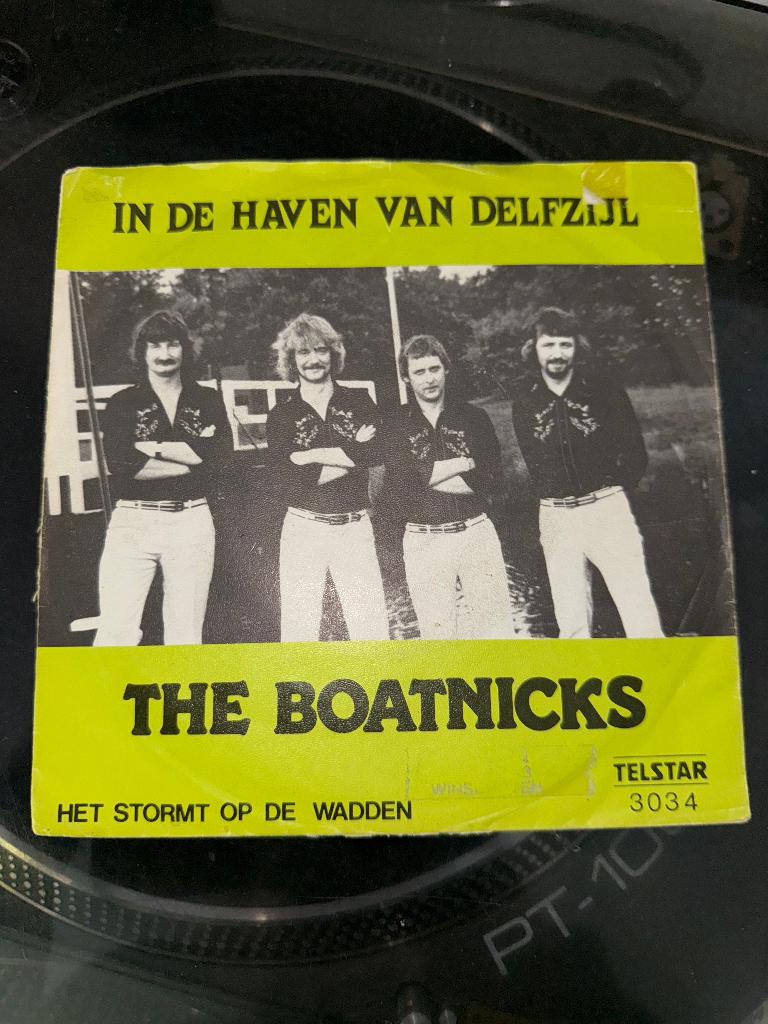 The Boatnicks - In de haven van Delfzijl - Piraten topper, Ophalen of Verzenden, Gebruikt, Overige formaten, Levenslied of Smartlap