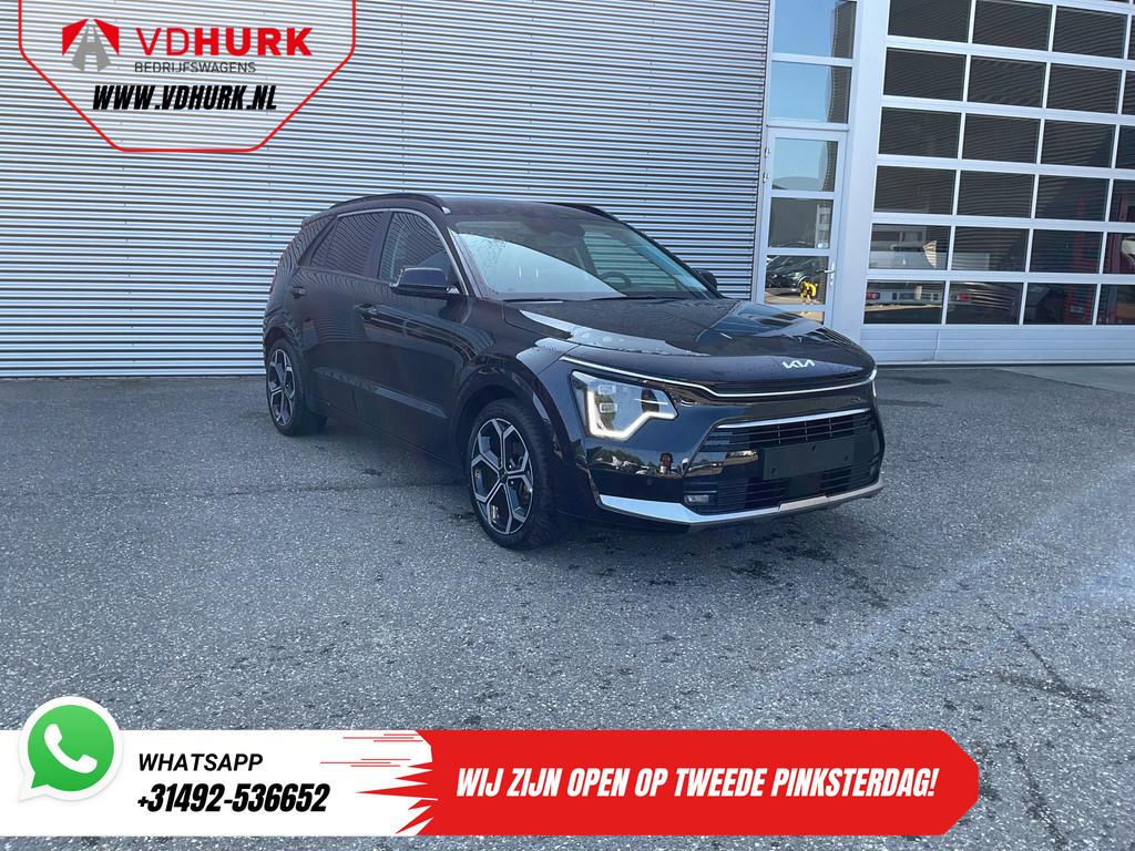 Kia Niro 1.6 GDi PHEV Executive Line Harman Kardon/ Stoelven, Gebruikt, Zwart, Bedrijf, SUV of Terreinwagen