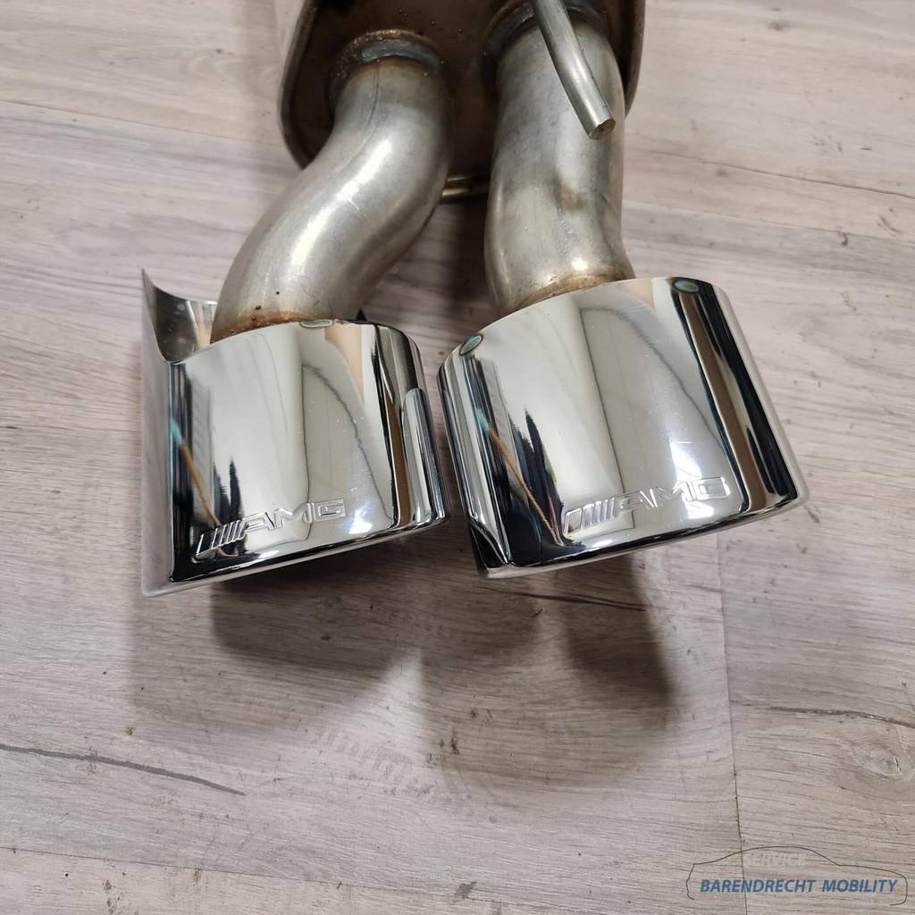 Mercedes W209 C209 A209 CLK Klasse AMG uitlaatsysteem uitlaa, Auto-onderdelen, Uitlaatsystemen, Gebruikt, Mercedes-Benz AG, Mercedes-Benz