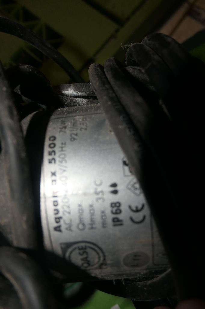 aquamax vijverpomp, Ophalen, Gebruikt, Vijverpomp