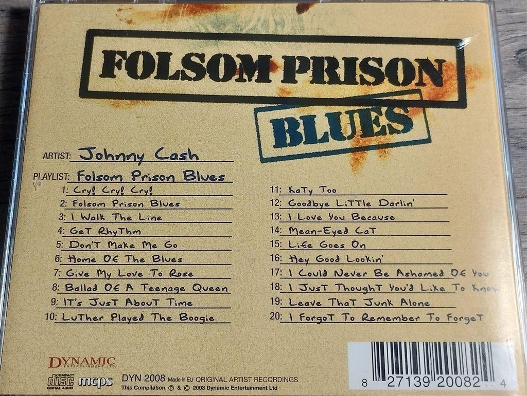 Johnny Cash ‎– Folsom Prison Blues, Ophalen of Verzenden, Zo goed als nieuw