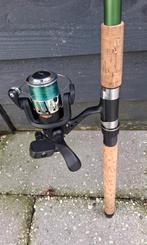 Karperhengel met molen en tas, Ophalen, Zo goed als nieuw, Werphengel