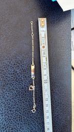 925 Sterling zilver meisjesarmband zgan 15 cm, Ophalen of Verzenden, Zo goed als nieuw, Zilver