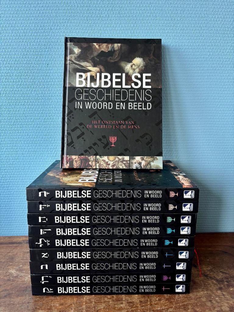 Set van 10 boeken de Bijbelse geschiedenis in woord en beeld, Ophalen of Verzenden, Gelezen, Christendom | Katholiek